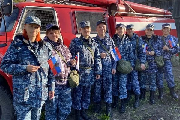 В преддверии Дня Государственного флага Российской Федерации сотрудники УФСИН присоедин...