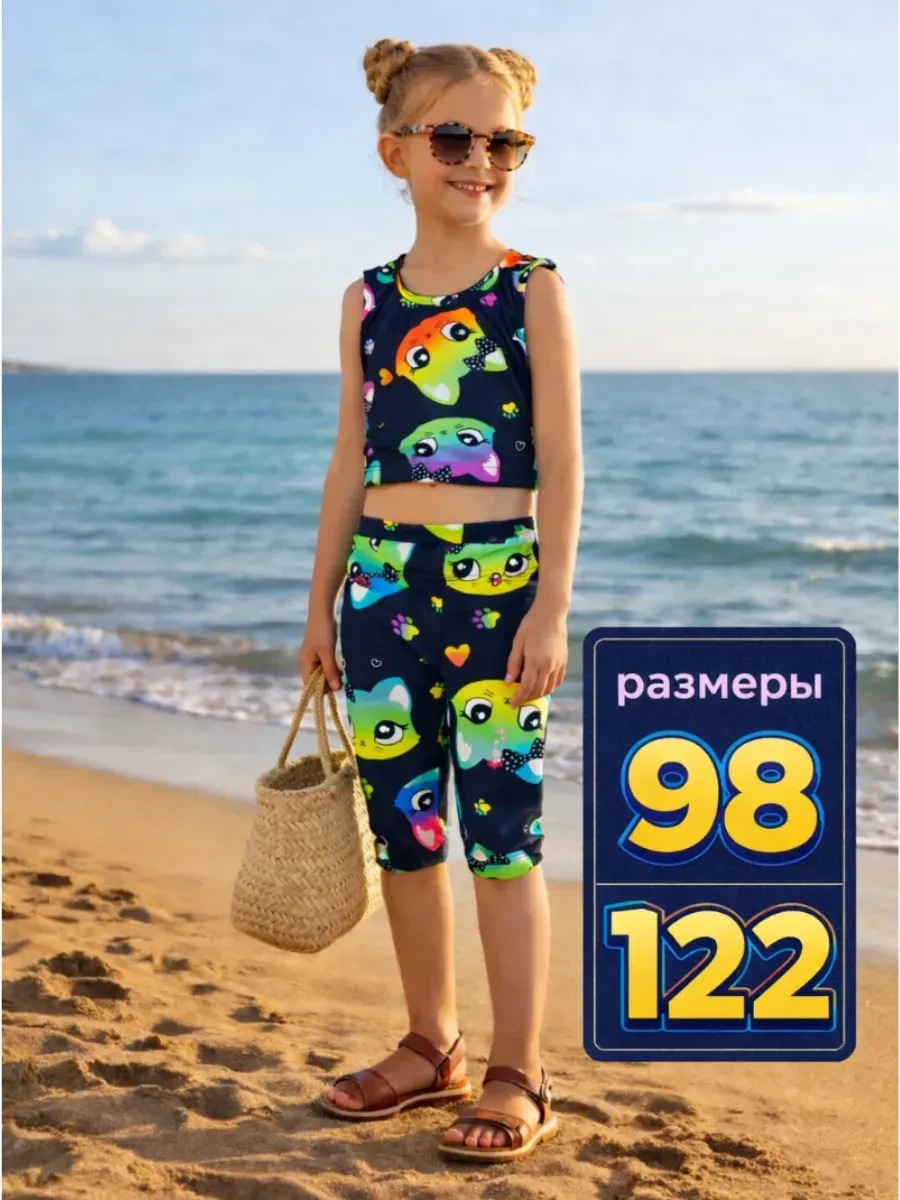 ⚡️ Костюм топ и бриджи, Bonito kids