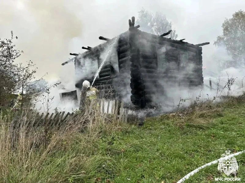 🔥 При пожаре жилого дома в Новой Горке погиб человек