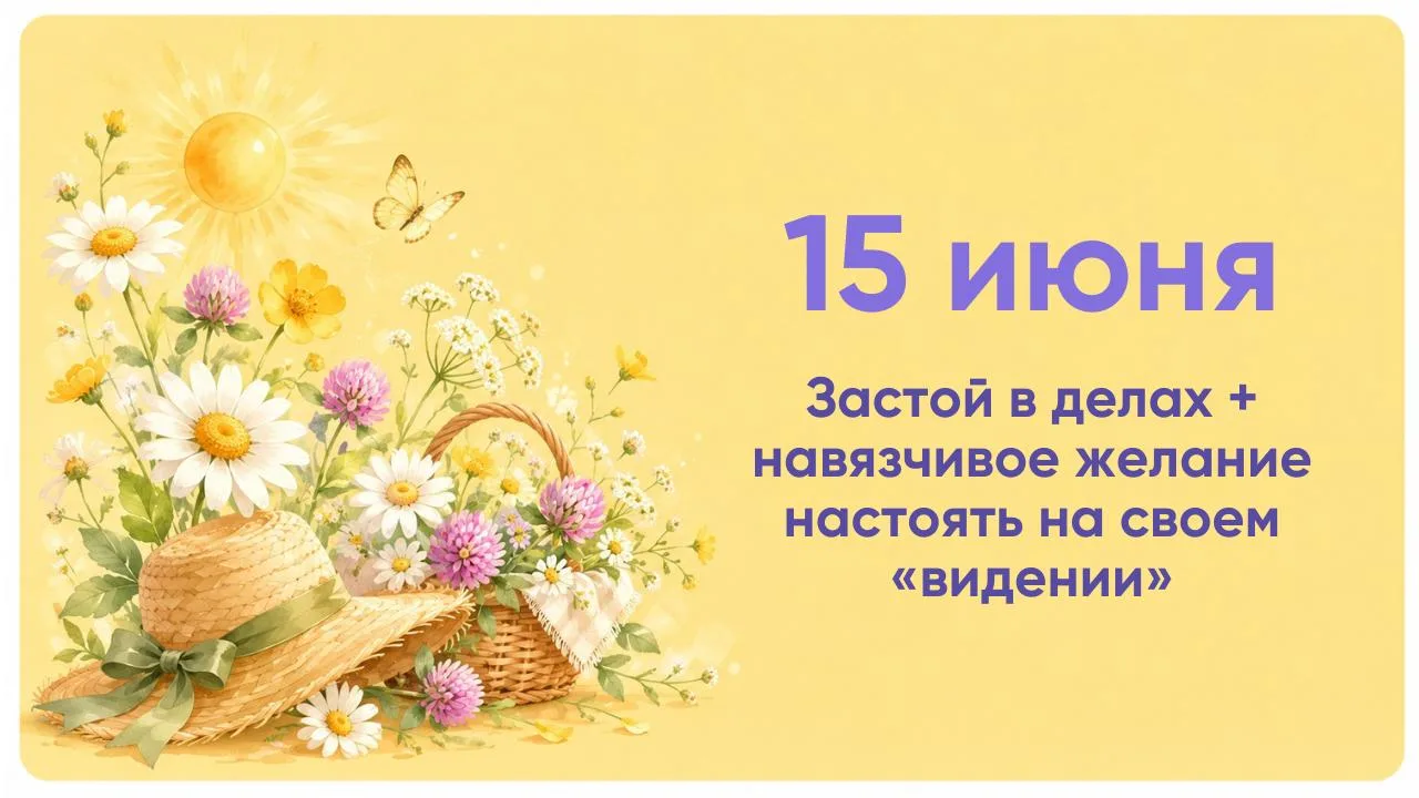 СОВЕТ ДНЯ ➡️ 15 ИЮНЯ

БЕРКАНА (ПЕРЕВЕРНУТАЯ) + 5 МЕЧЕЙ (ПЕРЕВЕРНУТАЯ)

День «медленного осознания». 