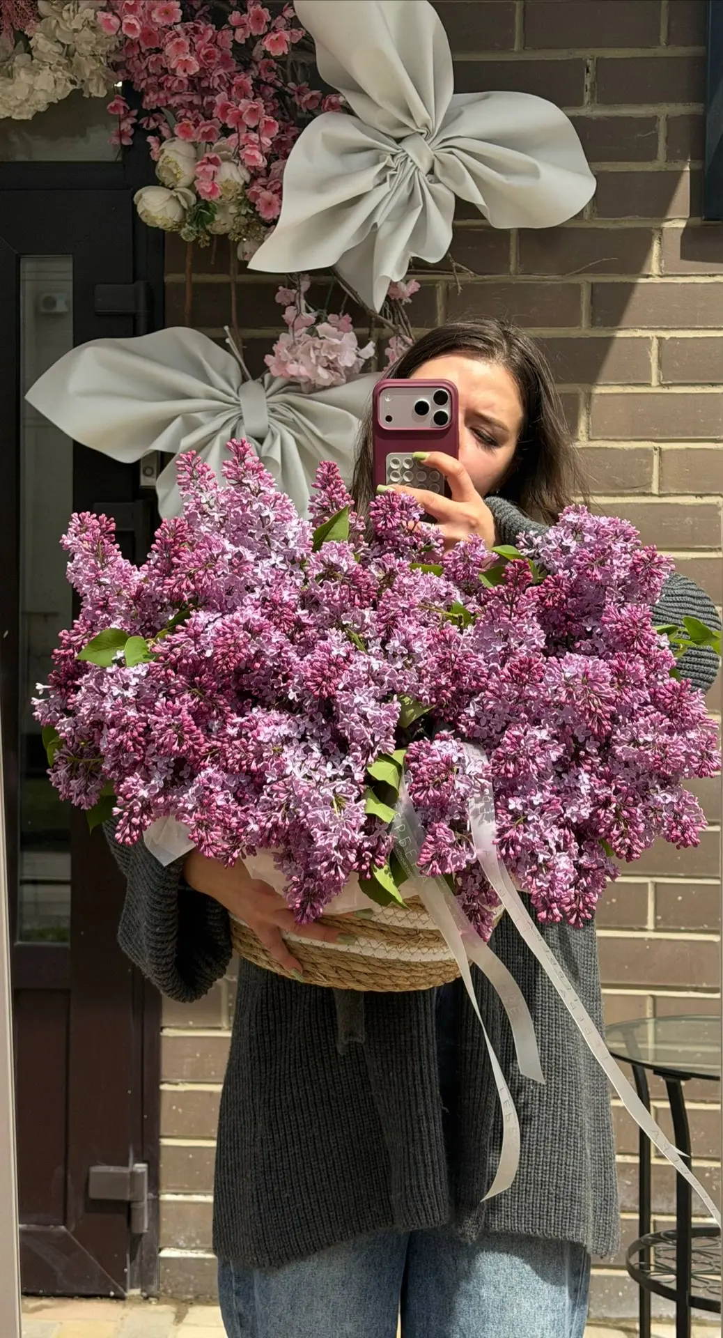 Ароматная корзина с сиренью 🌸✨
