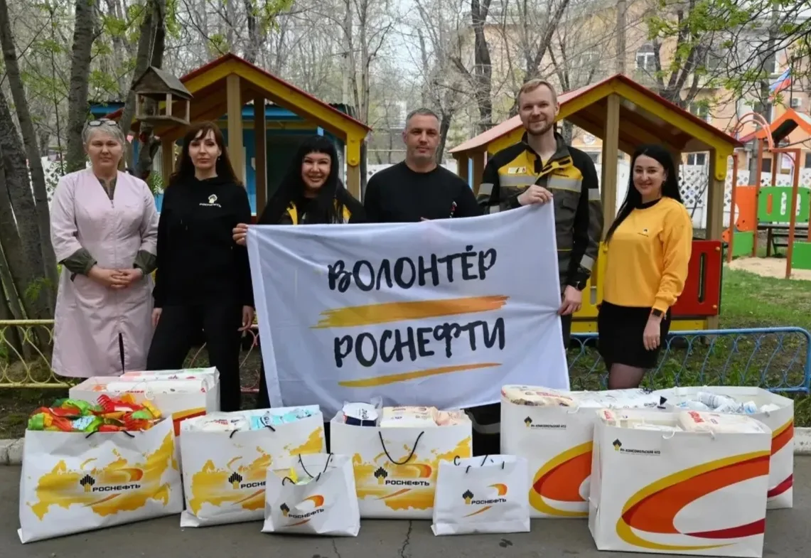 «Роснефть» занимает лидирующие позиции в сфере корпоративного волонтёрства благодаря ра...