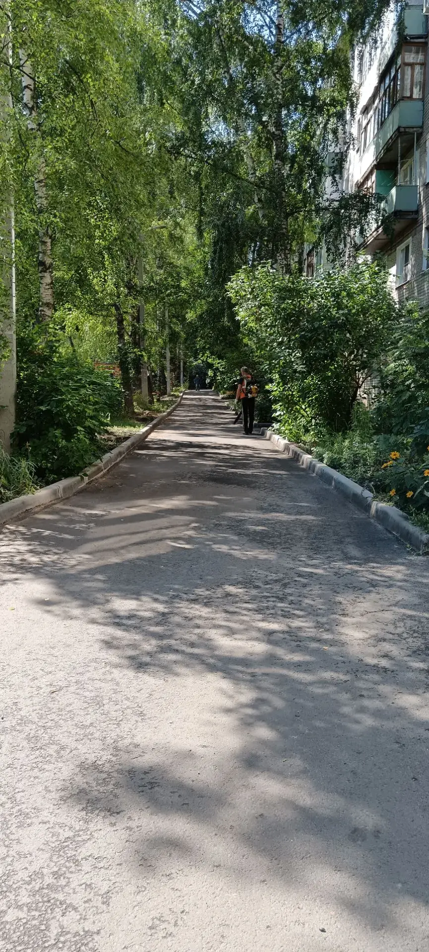 Привели в порядок двор на Космодемьянской 1, расчистили все дорожки и вывезли мусор.🏡 🧹