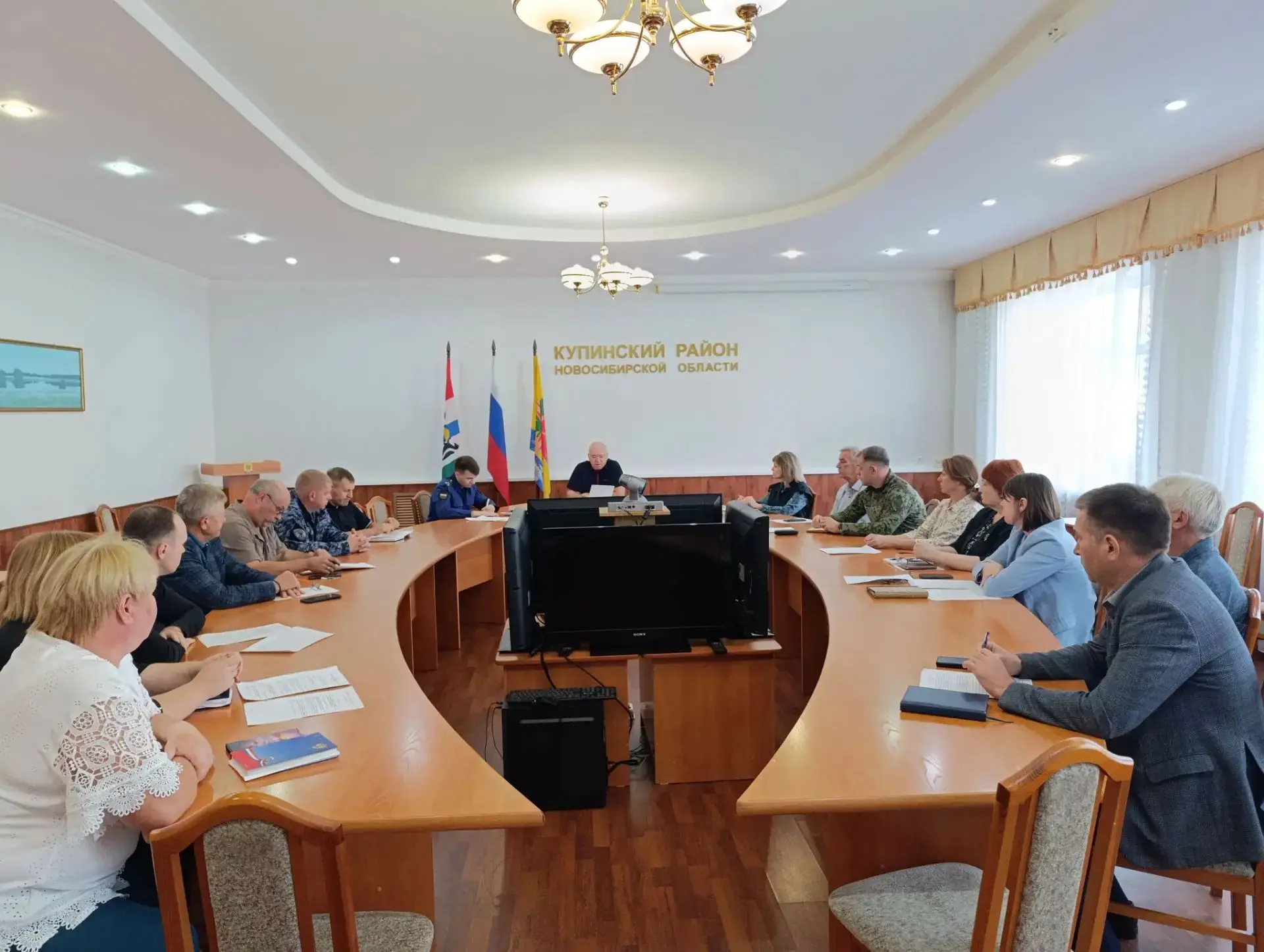 В Купинском районе прошло заседание Антитеррористической комиссии