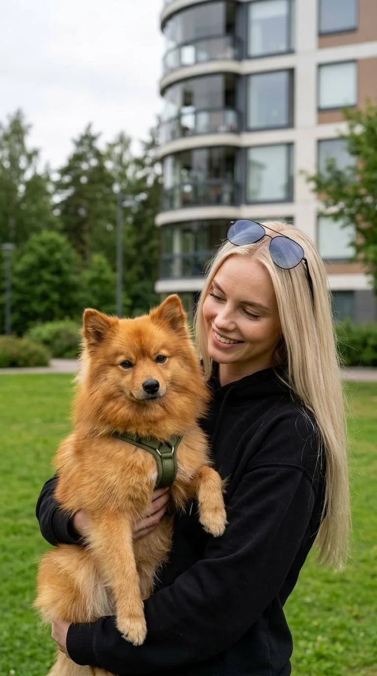 Тихая радость 😍  лайфстайл фотография, средний план, девушка в чёрной куртке или худи, прямые длинны
