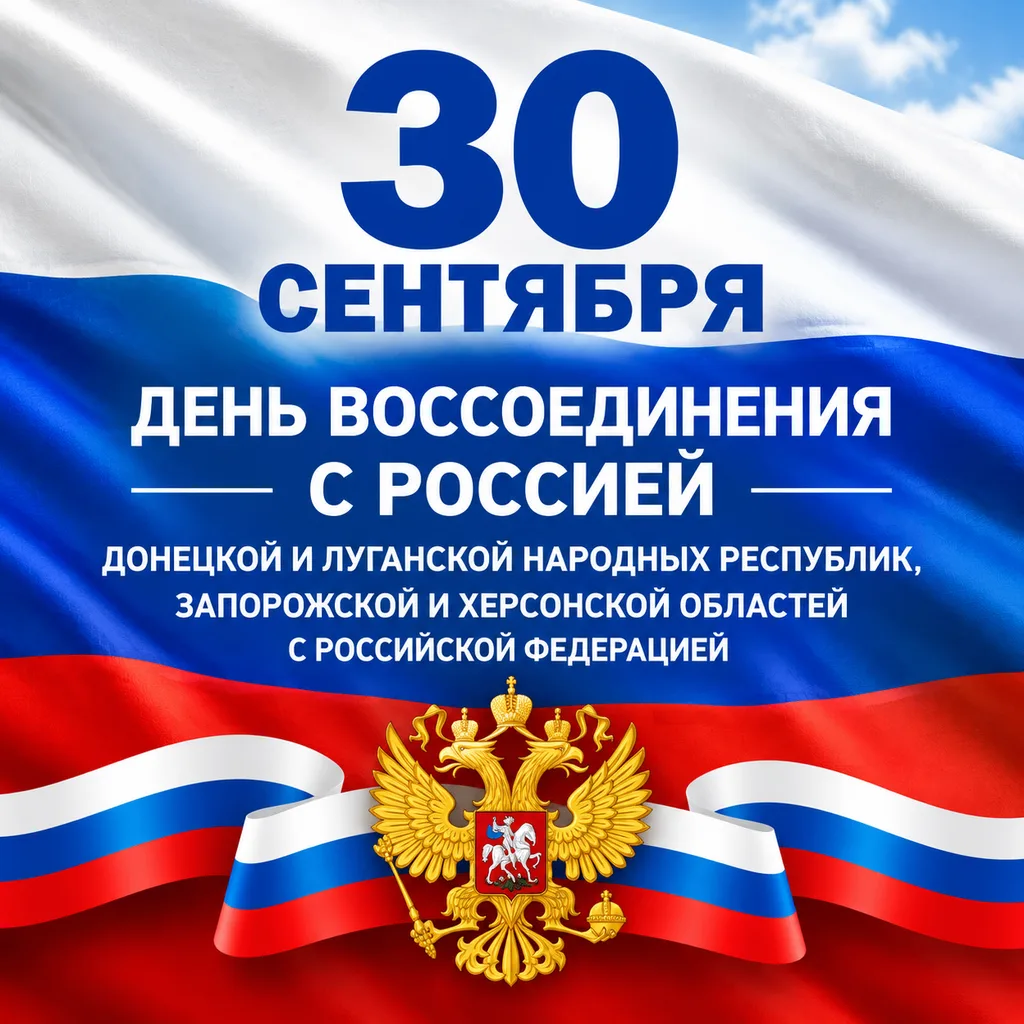 🇷🇺 30 сентября — дата, ставшая поворотной для современной истории. Именно в этот день...