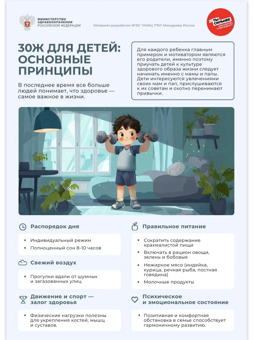 ЗОЖ для детей