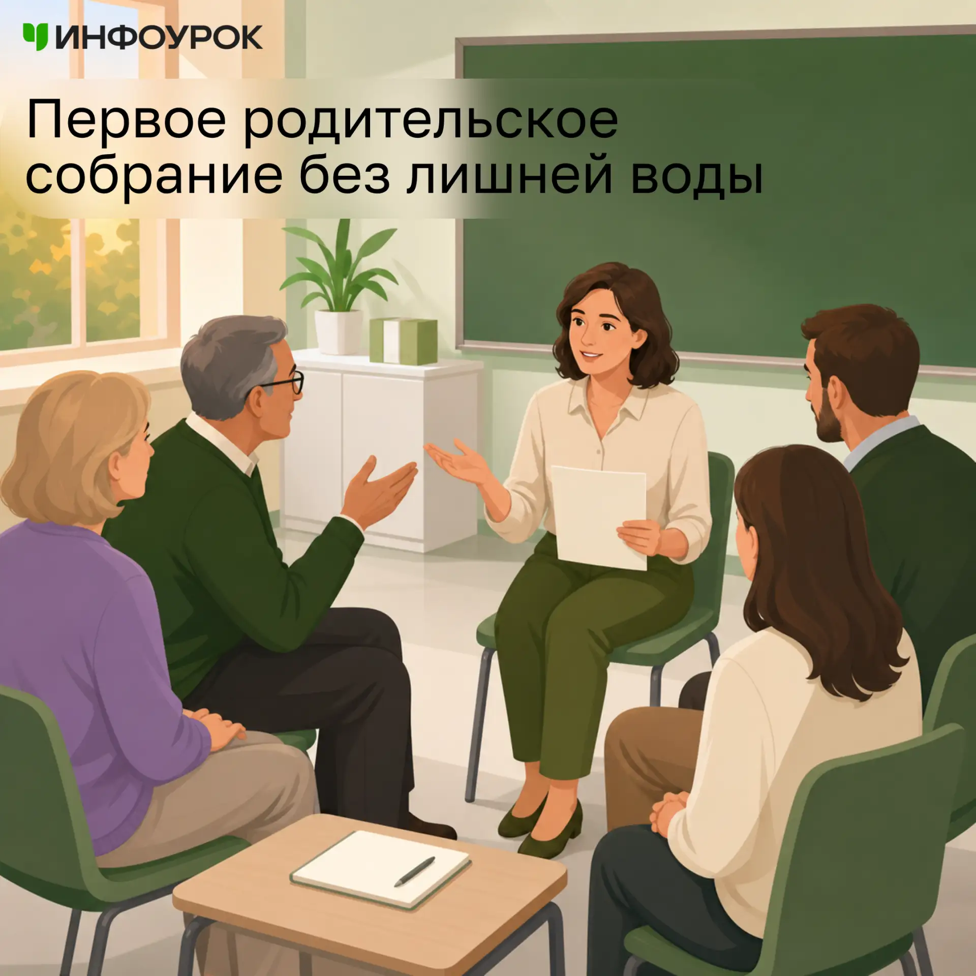 ⚠️ Первую встречу с родителями можно провести за 50–60 минут. В начале назовите план и ...