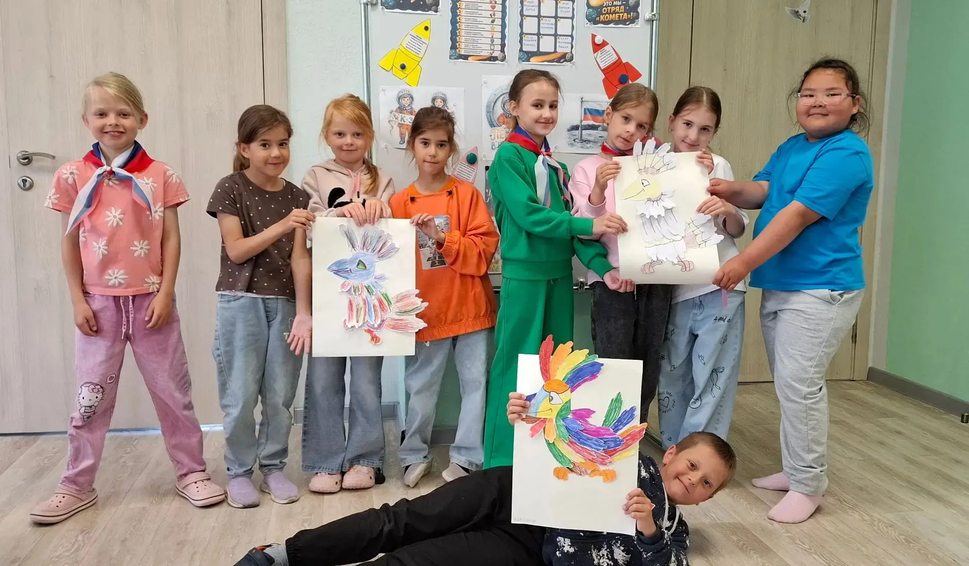 Космическое путешествие продолжается.🚀💫

День 4: Земля. Институт Космозоологии.

📨 День начался с