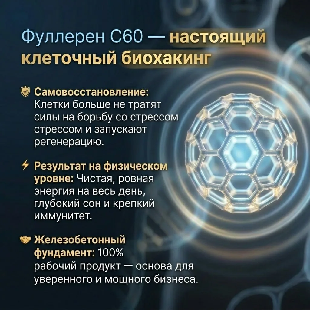 ⚡️ Что физически дает нам Фуллерен С60?