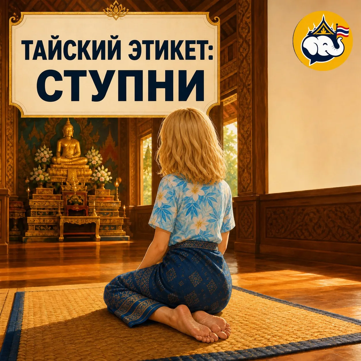 🇹🇭 Почему в Таиланде не принято указывать ногами?