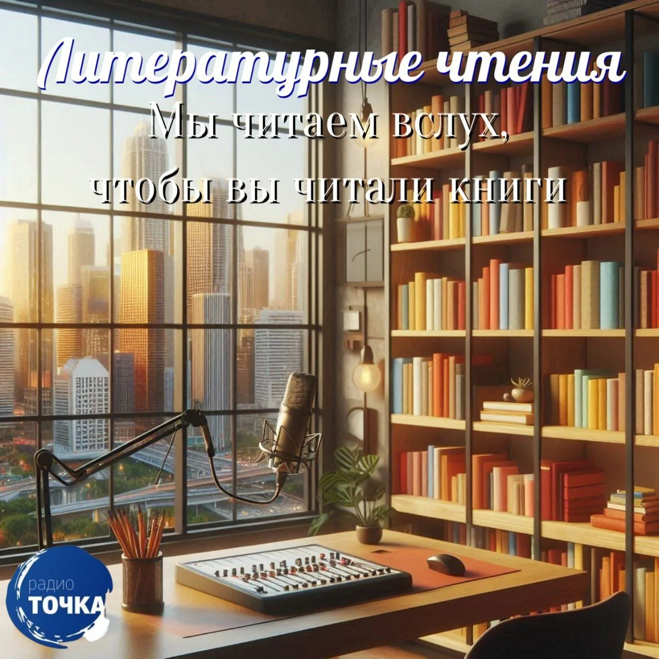 🎙 «Литературные чтения» на радио "Точка" 📚