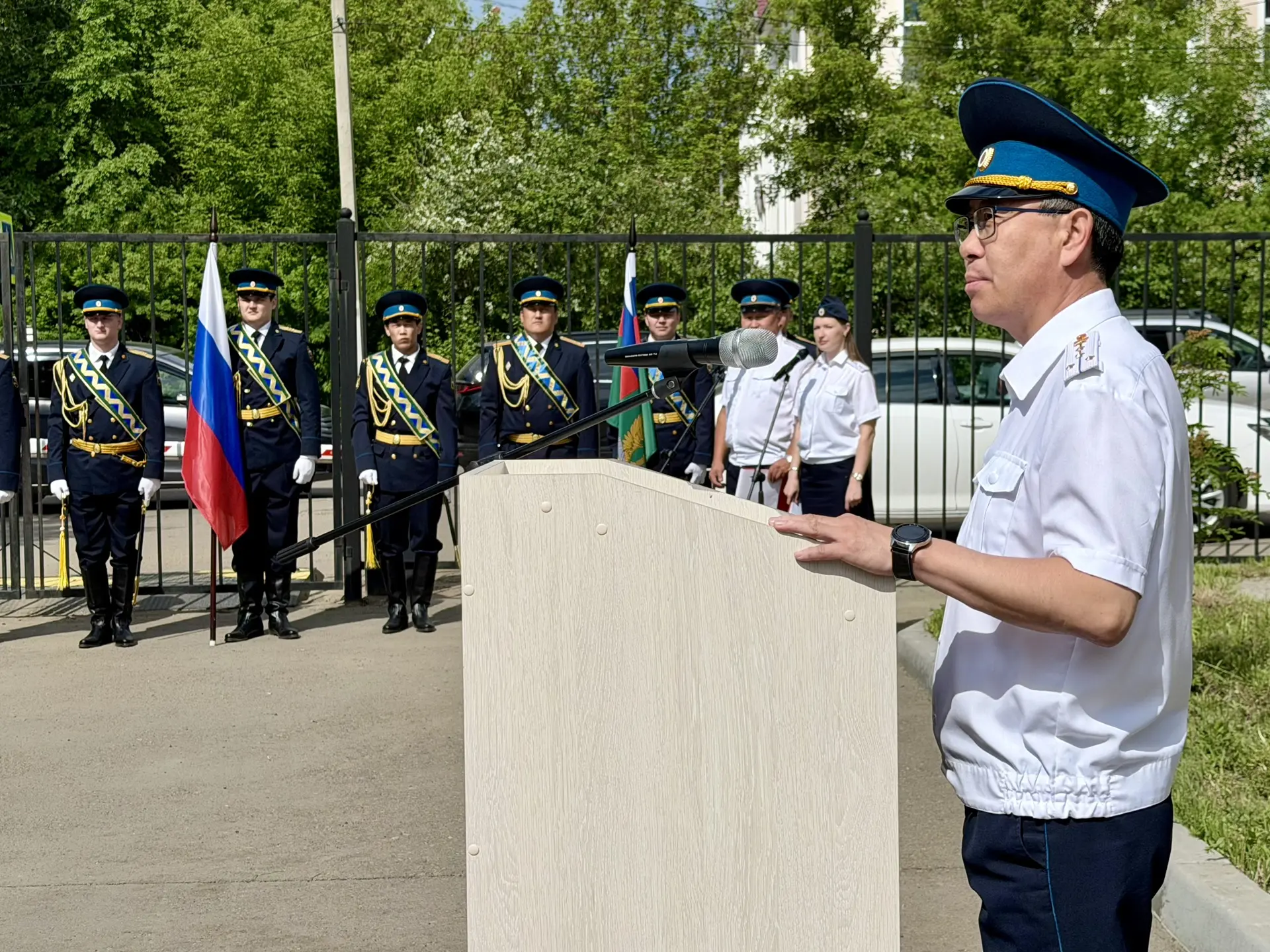 🇷🇺В Улан-Удэ, в рамках празднования Дня России, прошло торжественное мероприятие, на котором судеб