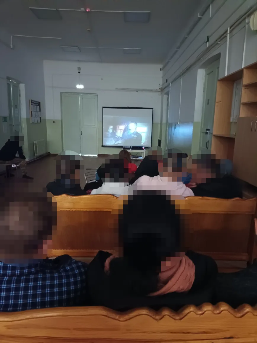 В Новопетропавловском филиале был продемонстрирован документальный фильм "Алкоголизм и ...