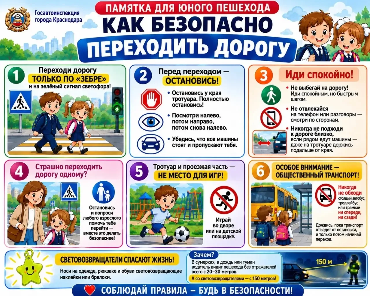 🚦 Соблюдаем ПДД — заботимся о безопасности!