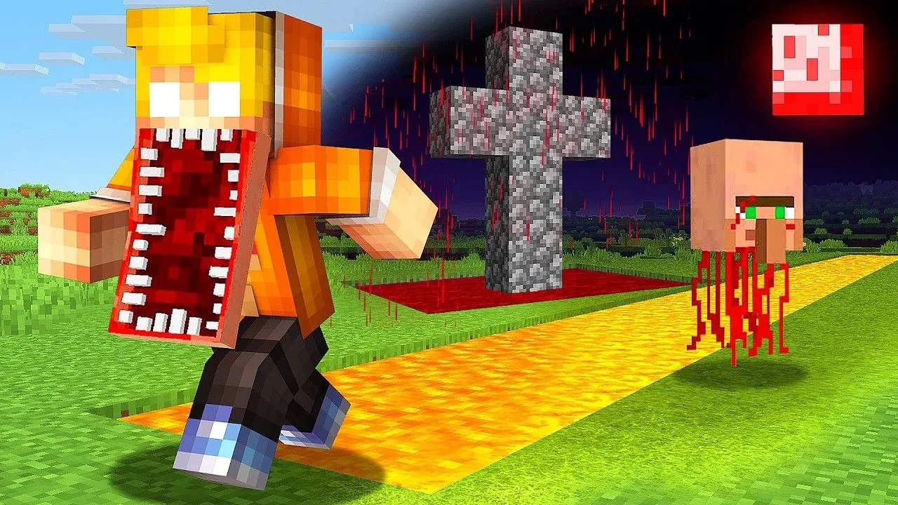 В сети появилось видео, где геймплей Minecraft становится все более пугающим с каждой м...