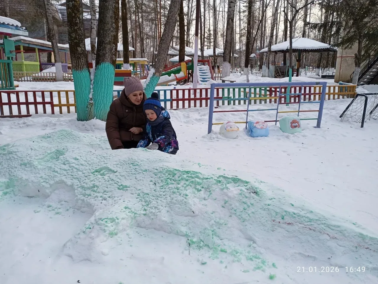 В прошедшие выходные родители старшей группы вместе со своим ребенком Храмовым Данилом ...