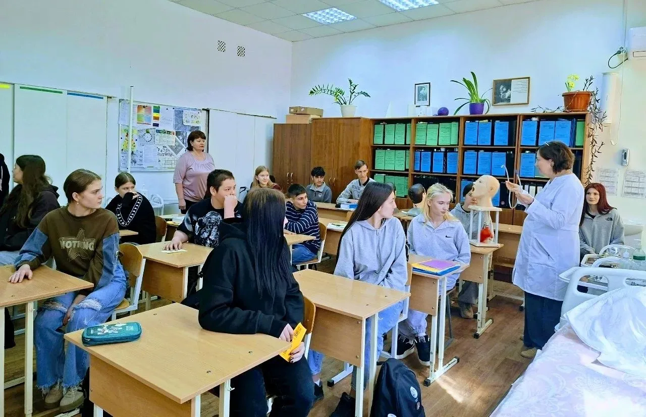 ✅В медицинском колледже станицы Кущевской прошел традиционный день открытых дверей. 🧑‍⚕Школьников по