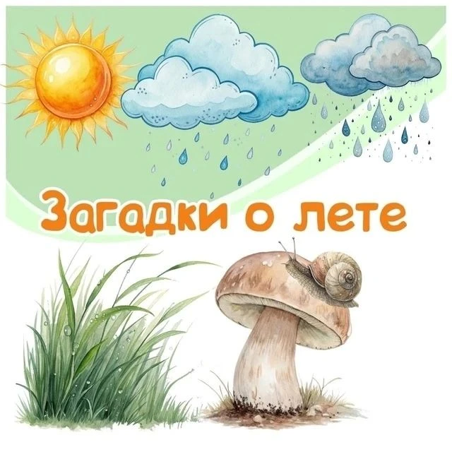 Загадки о лете!