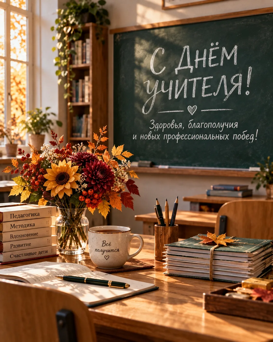 🎉 С Днём учителя, дорогие учителя Комсомольского муниципального округа!