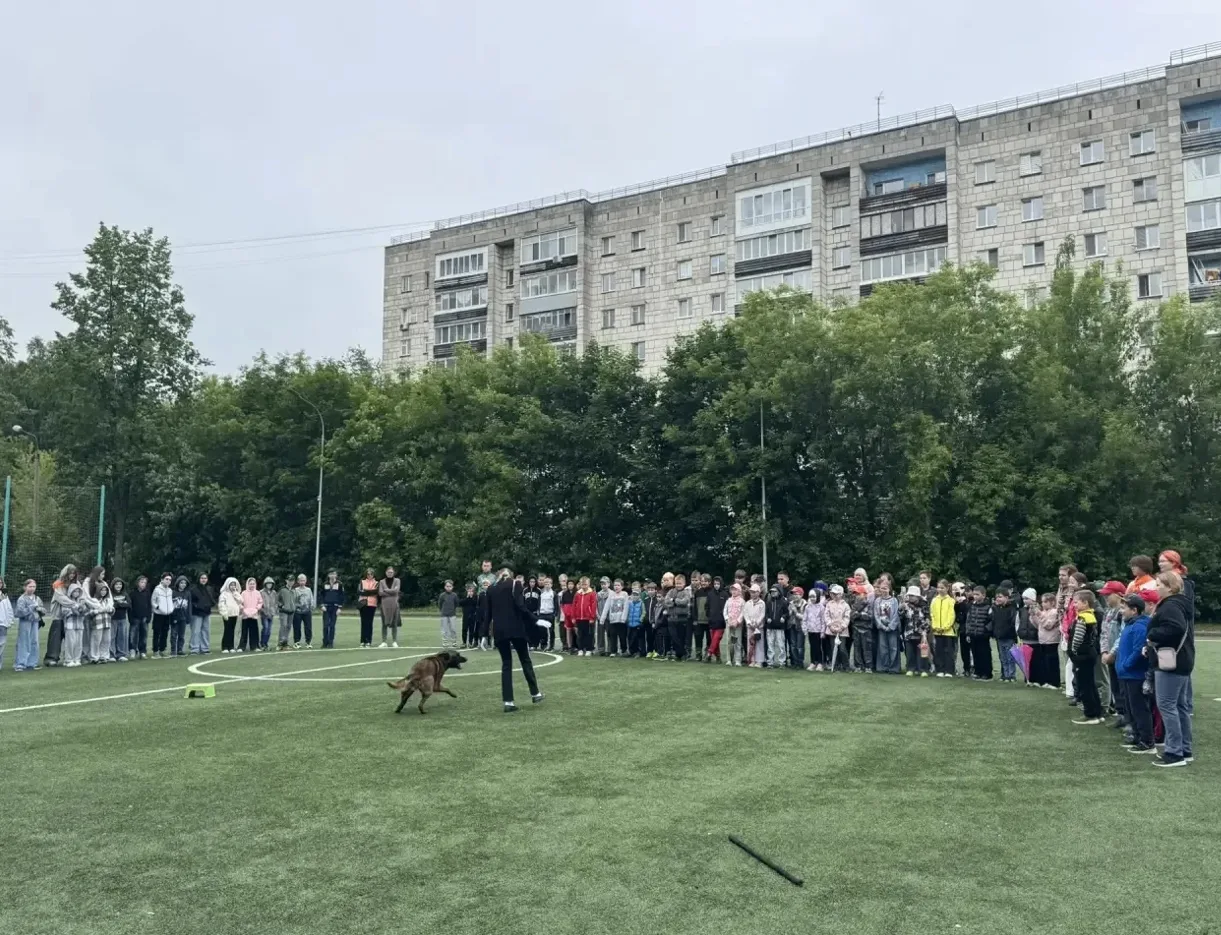 Кинолог СИЗО-1 Анна Смирнова рассказала школьникам о своей профессии

В рамках патриотического и дух