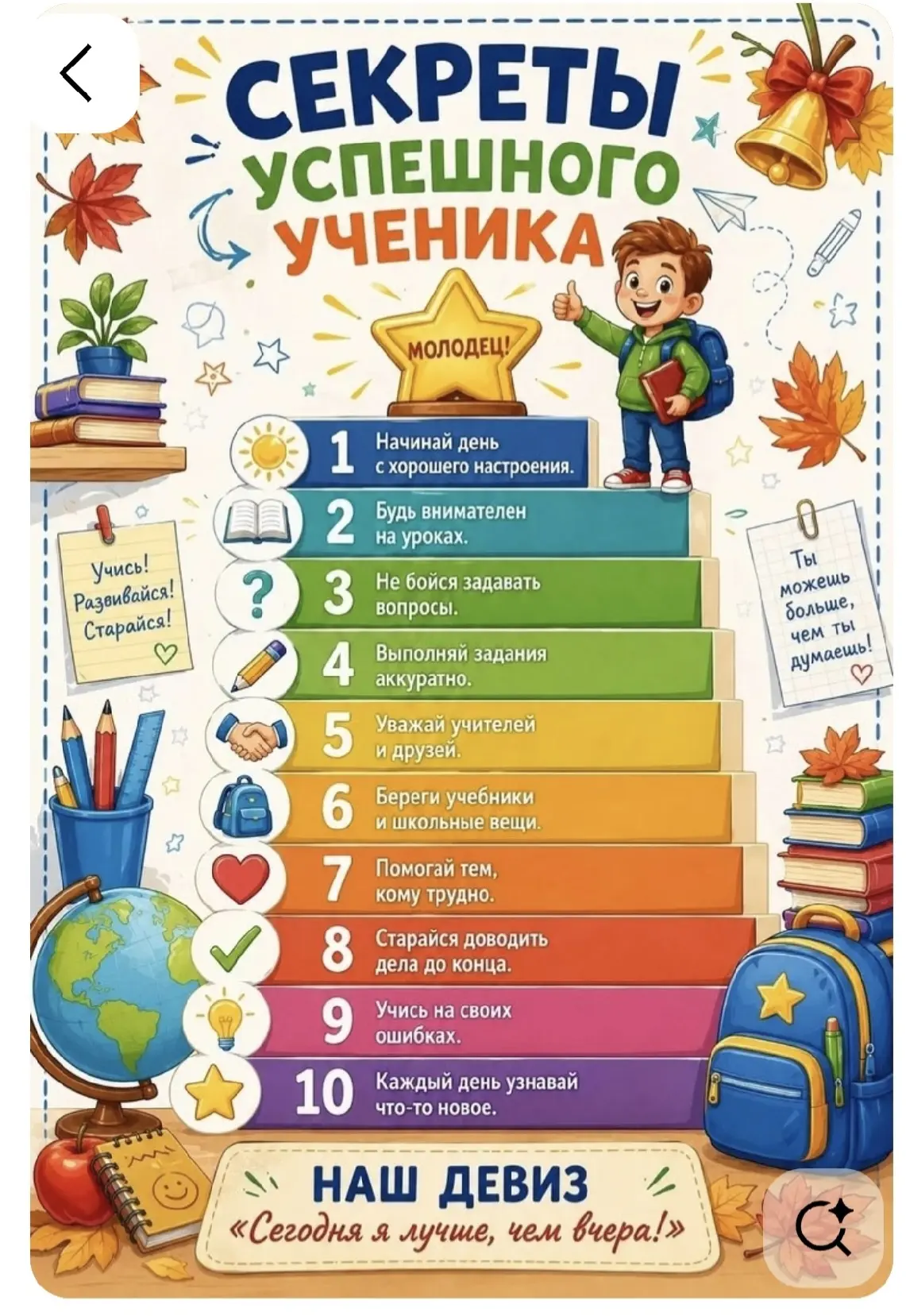 Как ученику стать успешным?