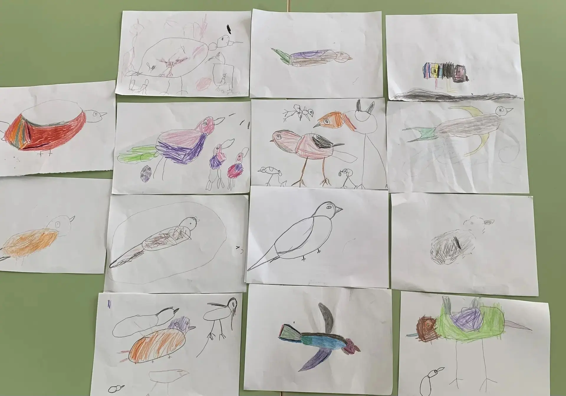 🖌️Рисуем птиц просто и увлекательно 🕊️🐦
