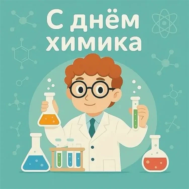 Дорогие коллеги!

🎉Поздравляем с профессиональным праздником — Днём химика!

Желаем вам новых научн