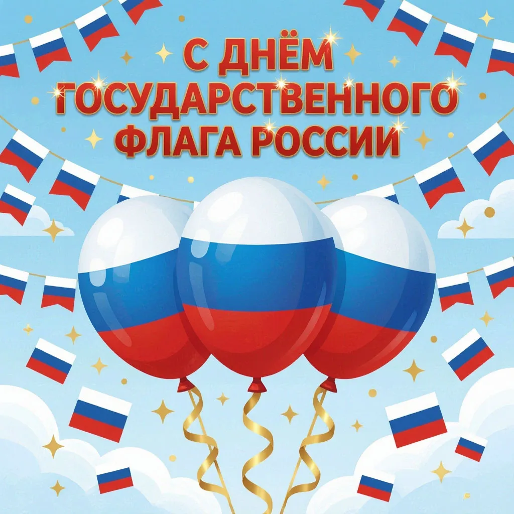 🇷🇺 22 августа — День Государственного флага России! 🇷🇺