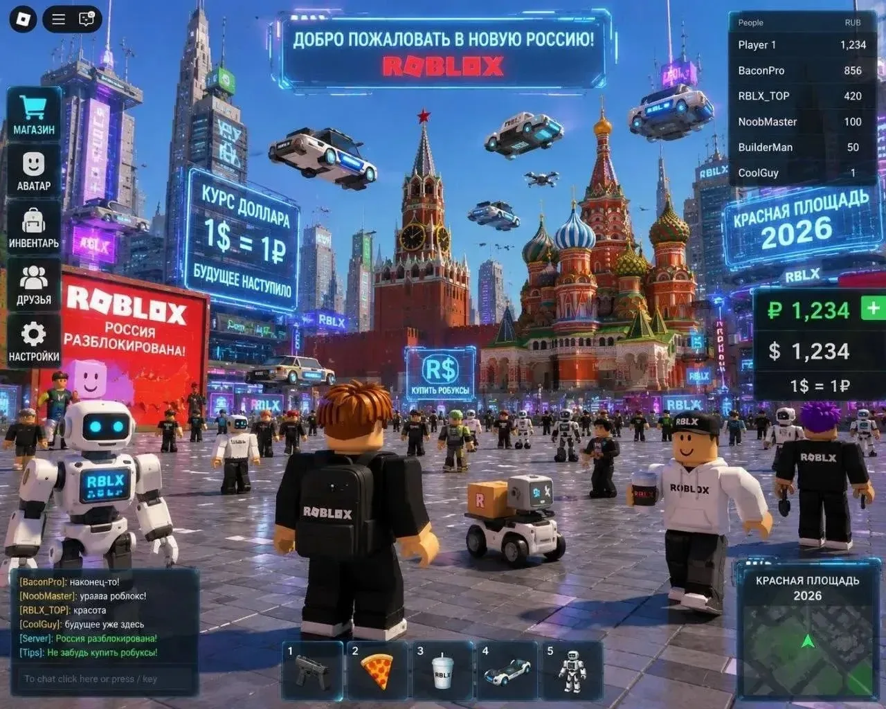 Обстановка в России после разблокировки Roblox: