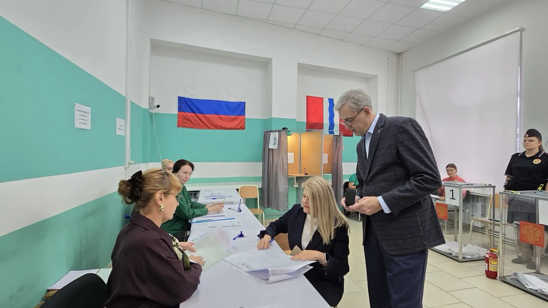 ✅ В Омской области продолжаются выборы в Государственную Думу и Законодательное Собрани...