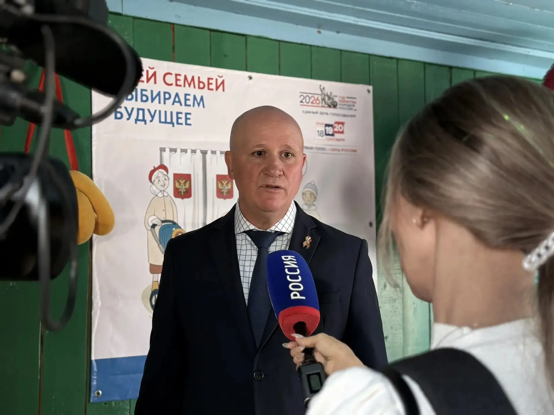 🇷🇺 Генерал-майор полиции Александр Добровольский отдал свой голос на избирательном уч...