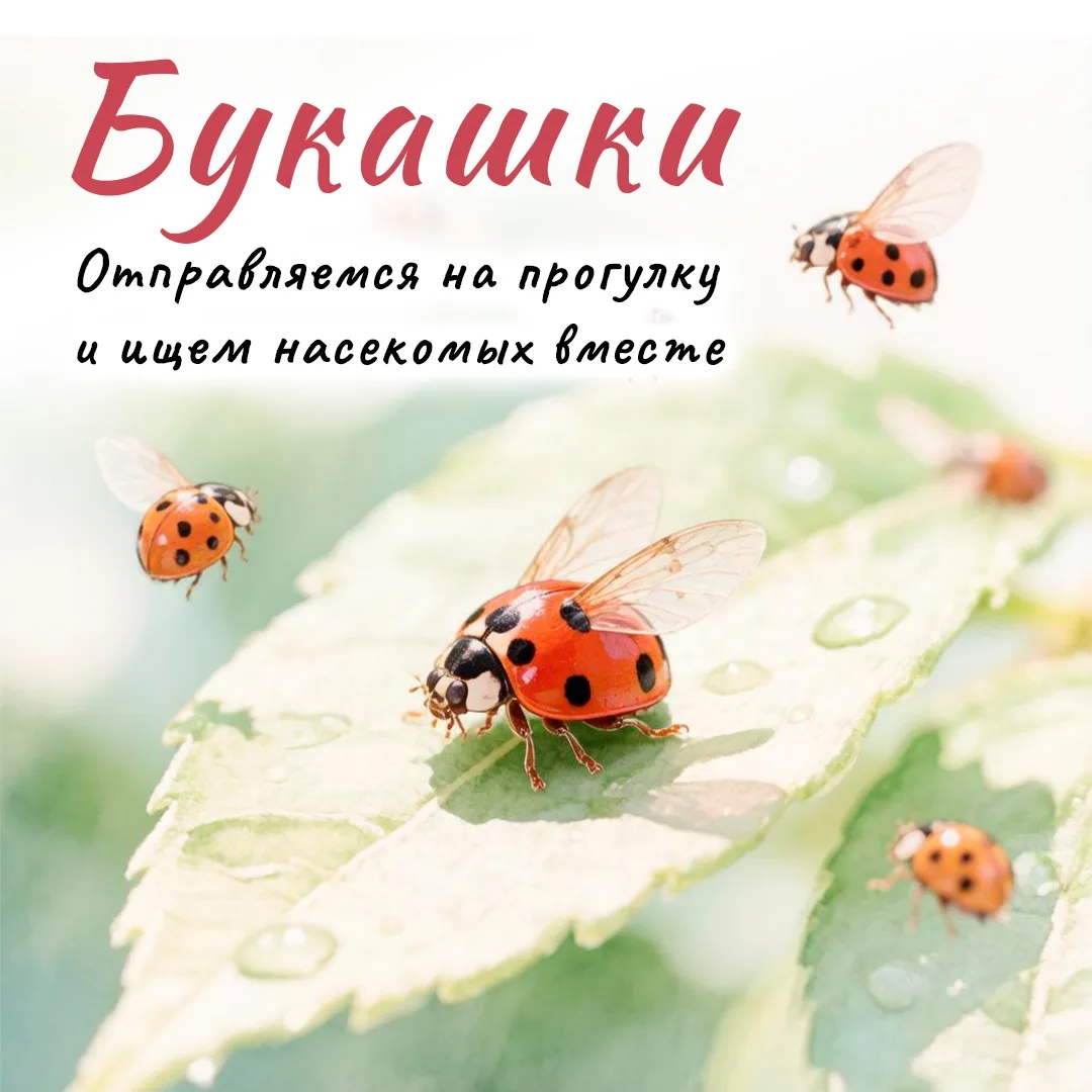 Большая охота! Кто прячется в нашем саду?🐞