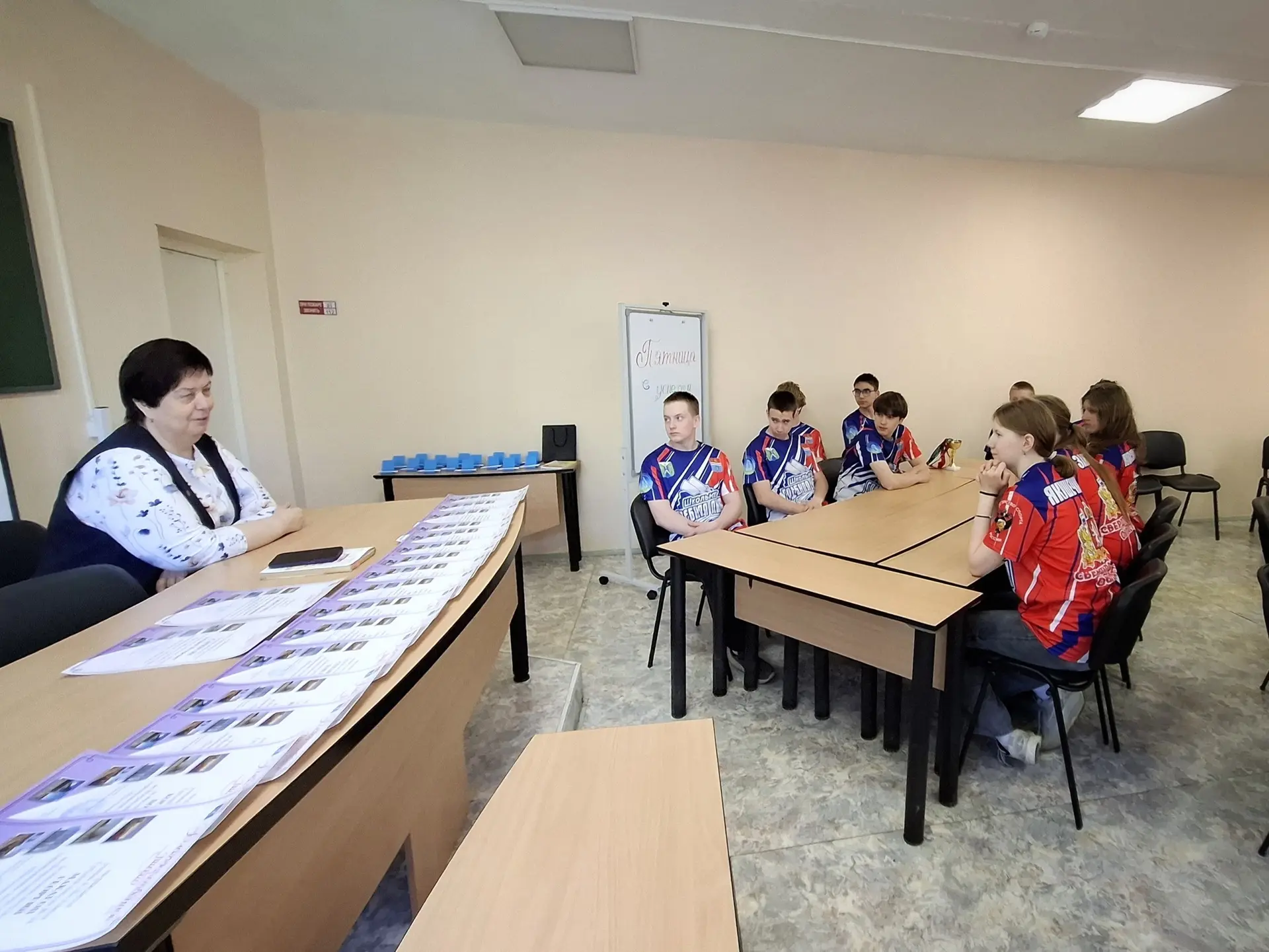 Сегодня участники Всероссийского спортивного проекта «Школьная  гребная лига» побывали на торжествен