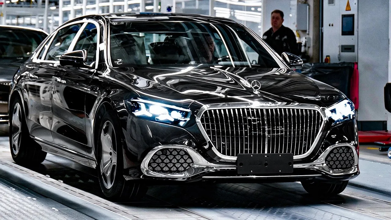 🚗 Mercedes-Benz S-Class нового поколения выходит на конвейер