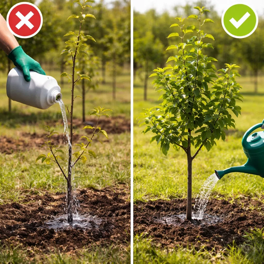 🌳 ПОЧЕМУ ДЕРЕВО ПОСЛЕ ПЕРЕСАДКИ "СПИТ"
Многие ждут от пересаженного саженца активного роста в первы