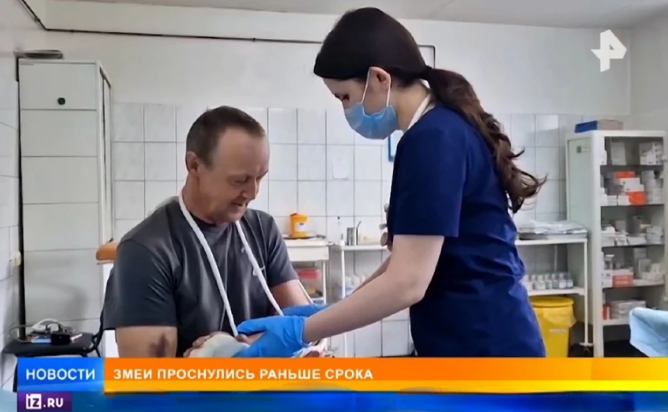 ⚡️На федеральном канале рассказали о спасении в Городской больнице №5 укушенного змеёй пациента

Сюж