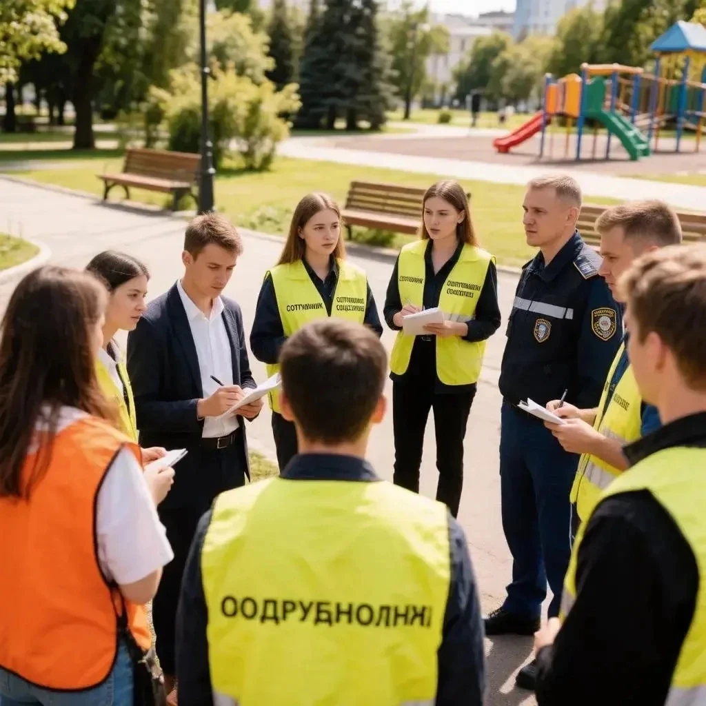 Сотрудники Центра активно работают с молодежью во время рейдов. Они проводят разъяснительные беседы,