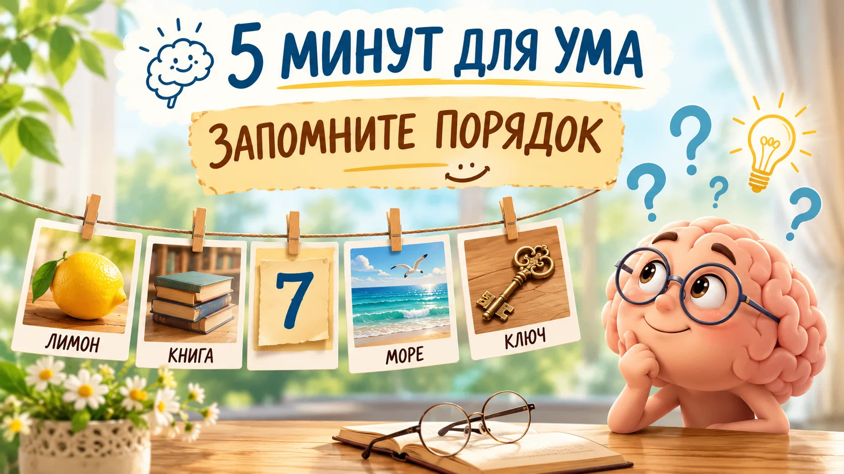 🧠 5 МИНУТ ДЛЯ УМА