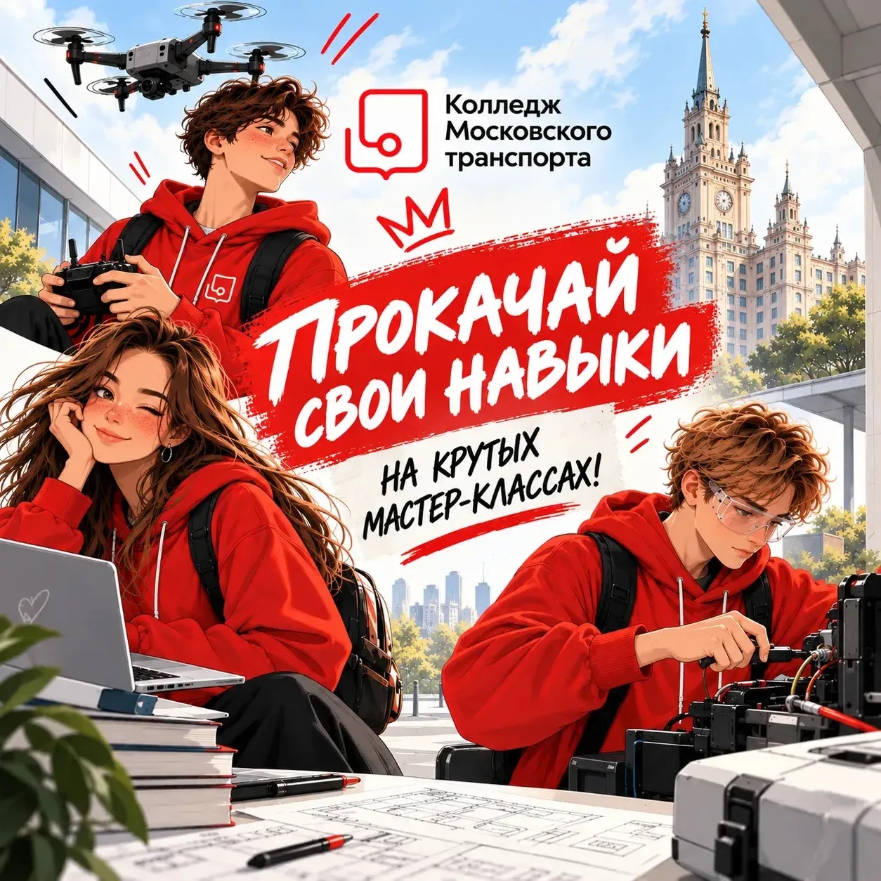 Прокачай свои навыки на крутых мастер-классах! 🚀
