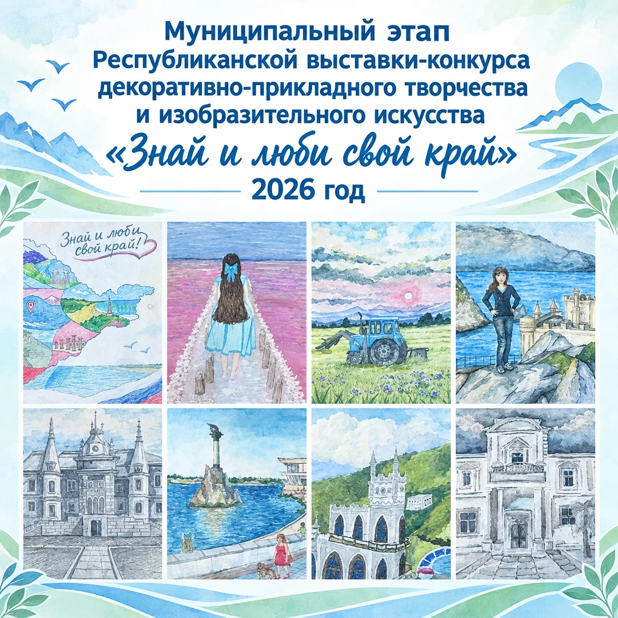 🎨 В МБОУ ДО «ЦДЮТ» г. Саки прошёл муниципальный этап Республиканской выставки-конкурса...