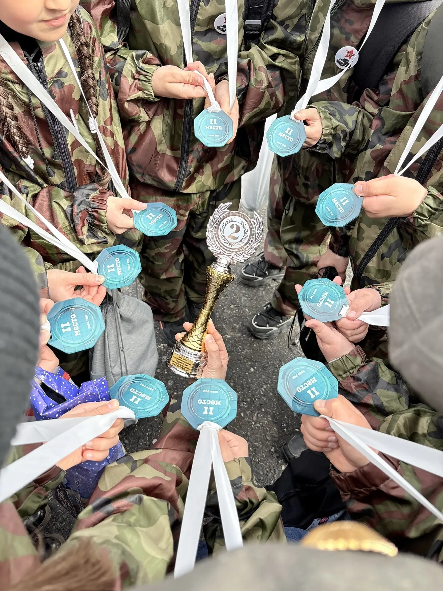 Сегодня состоялся муниципальный этап военно-патриотического конкурса «Зарница 2.0» для младшей групп