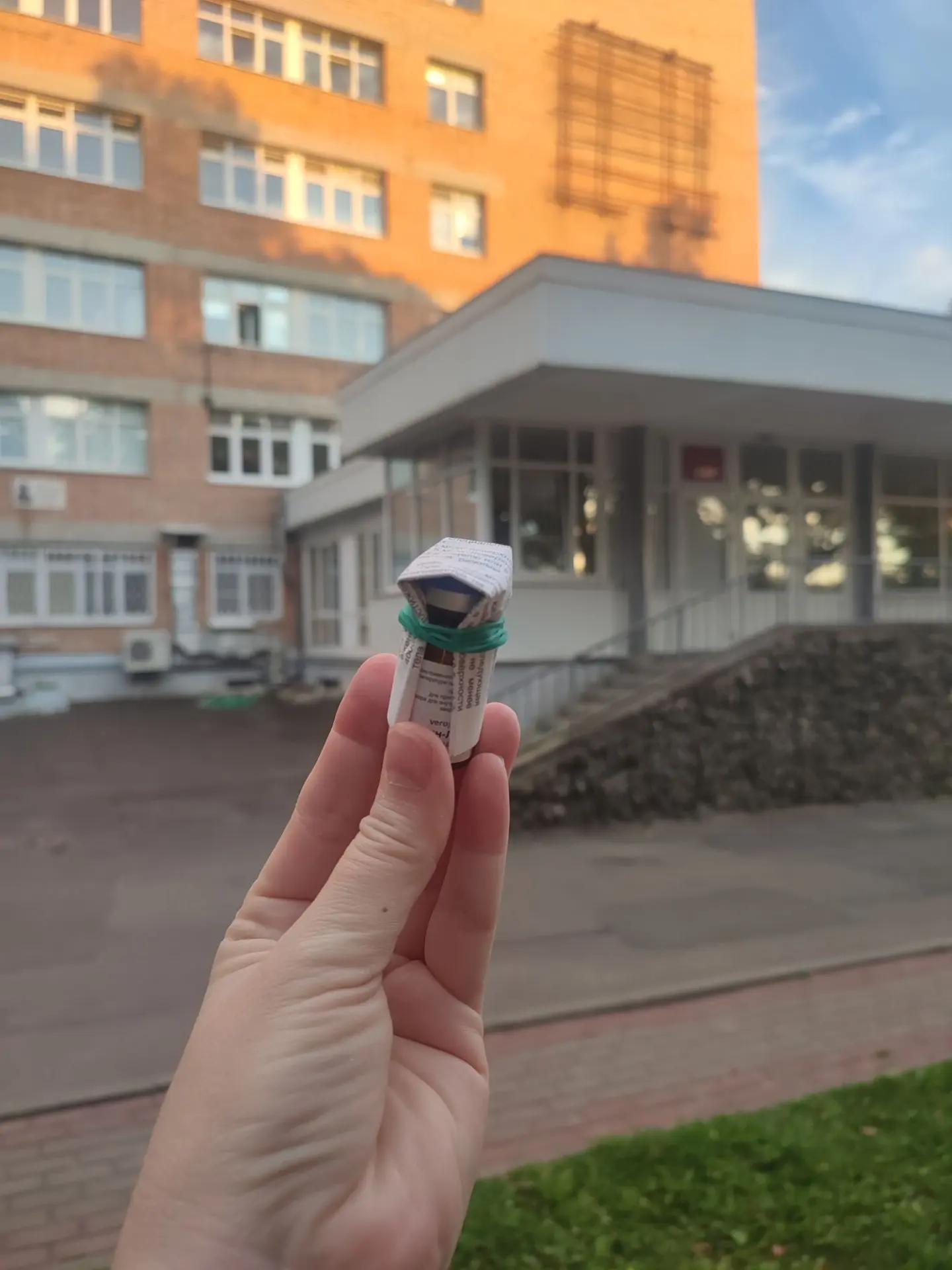 Первая партия уже в отделении!