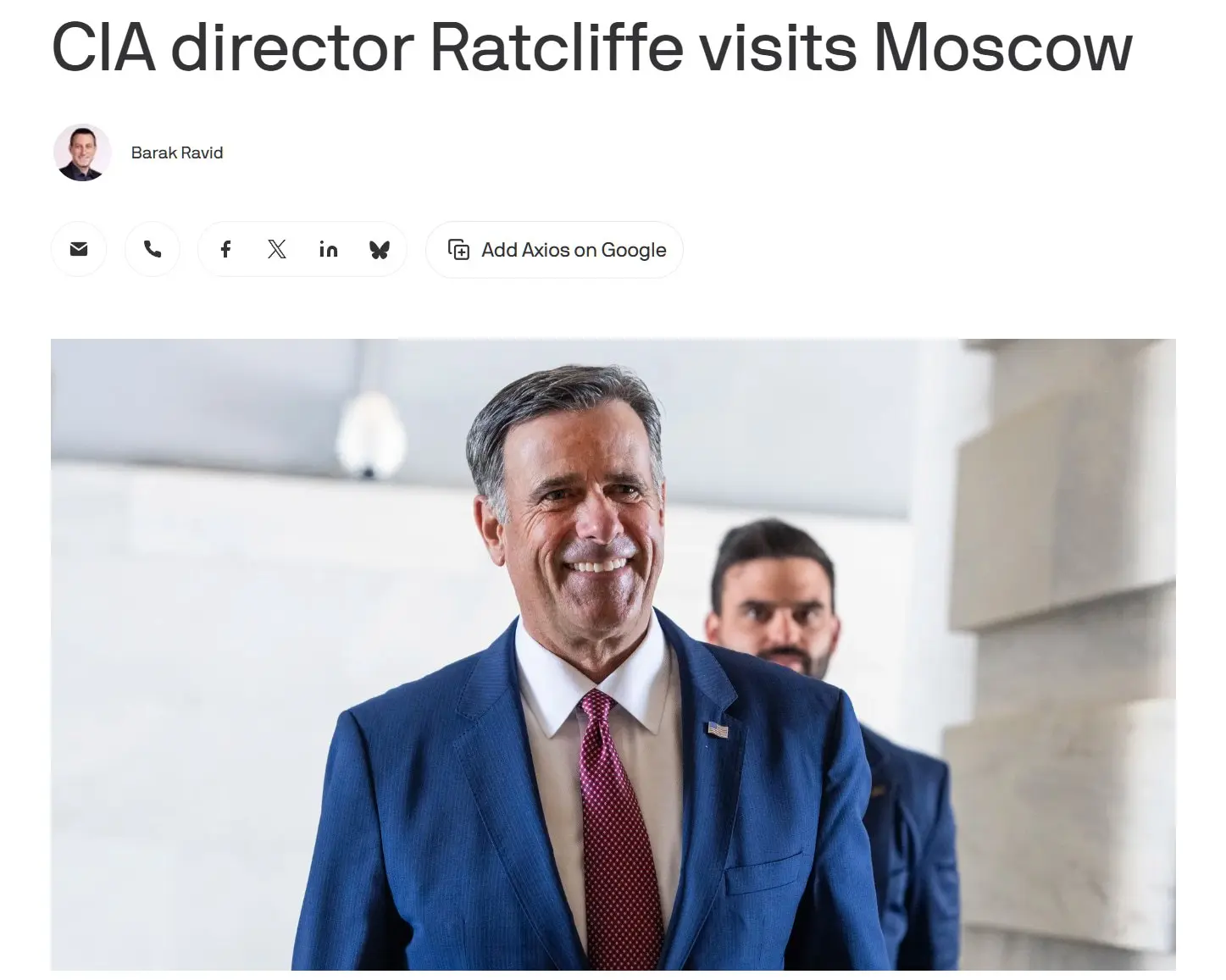 ⚡️ США просили Украину не наносить удары по Москве в те дни, пока там находится директо...