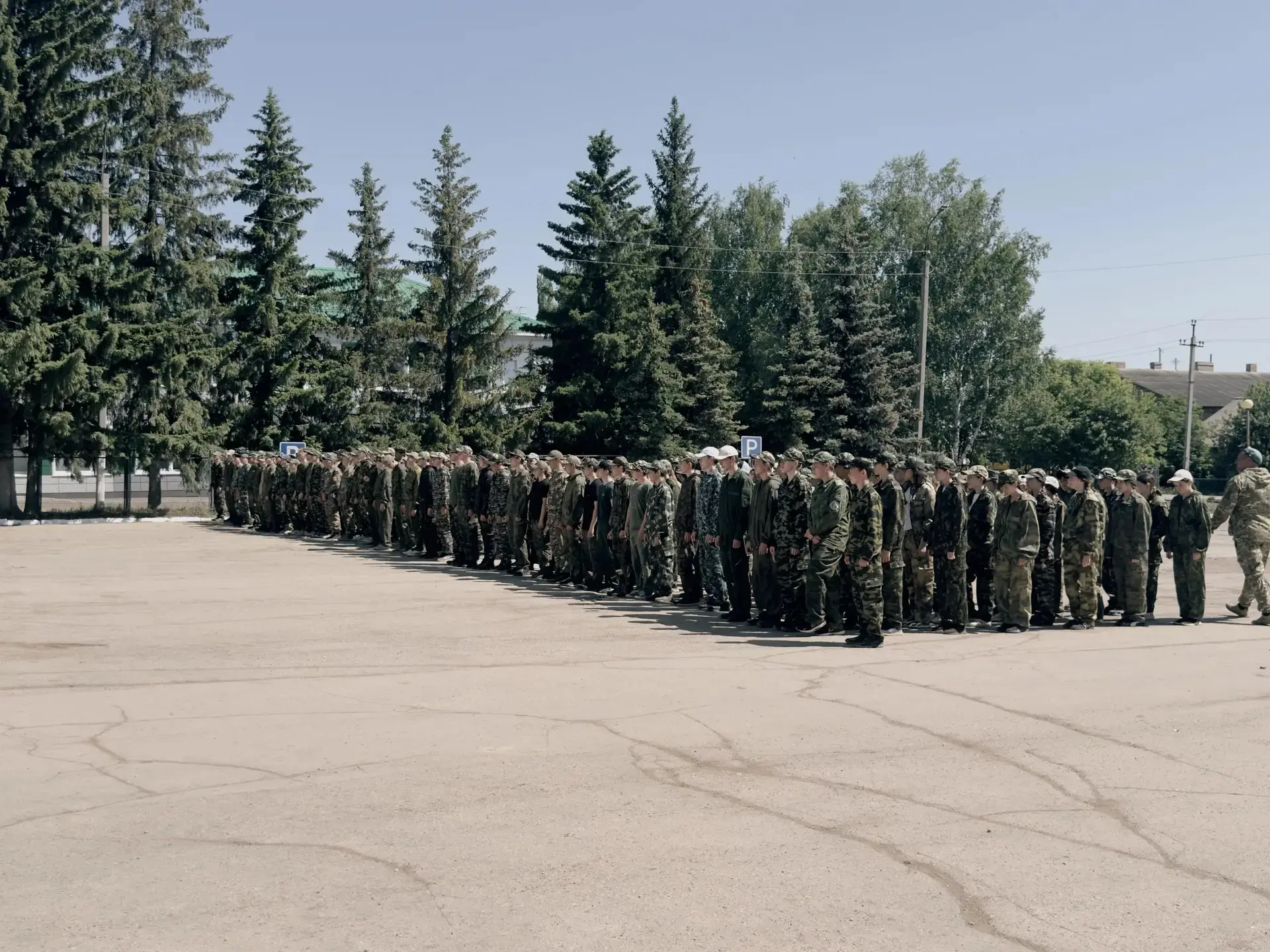 ⚡ Военные сборы – для восьмиклассников  🔰На базе  МОБУ СОШ № 2 им. Героя Советского Союза М.П. Петро