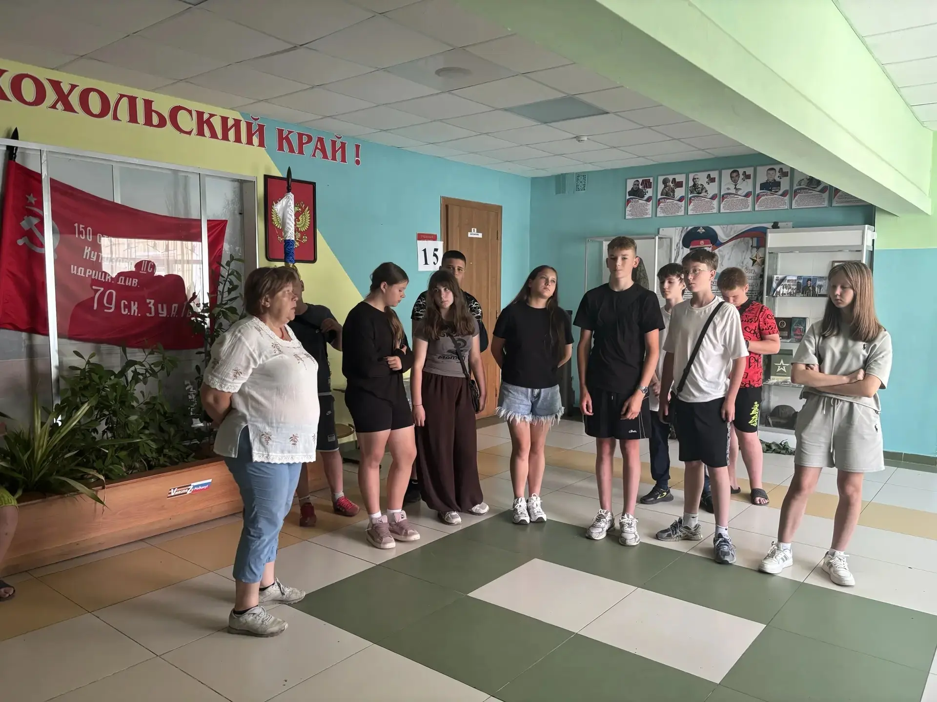 Сегодня в нашем лагере прошел особенный день. В рамках мероприятия «Подвиги наших предков и героев н