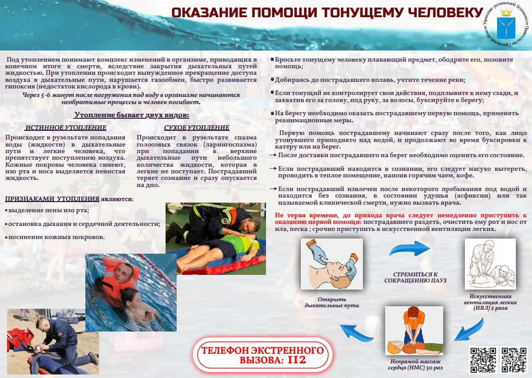 Правила поведения на воде