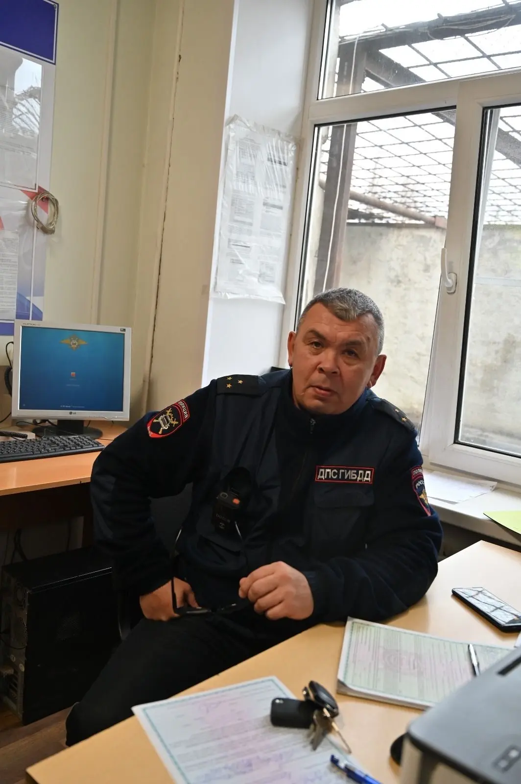 В ЛЮБУЮ ПОГОДУ И В ЛЮБОЕ ВРЕМЯ: будни инспекторов Госавтоинспекции