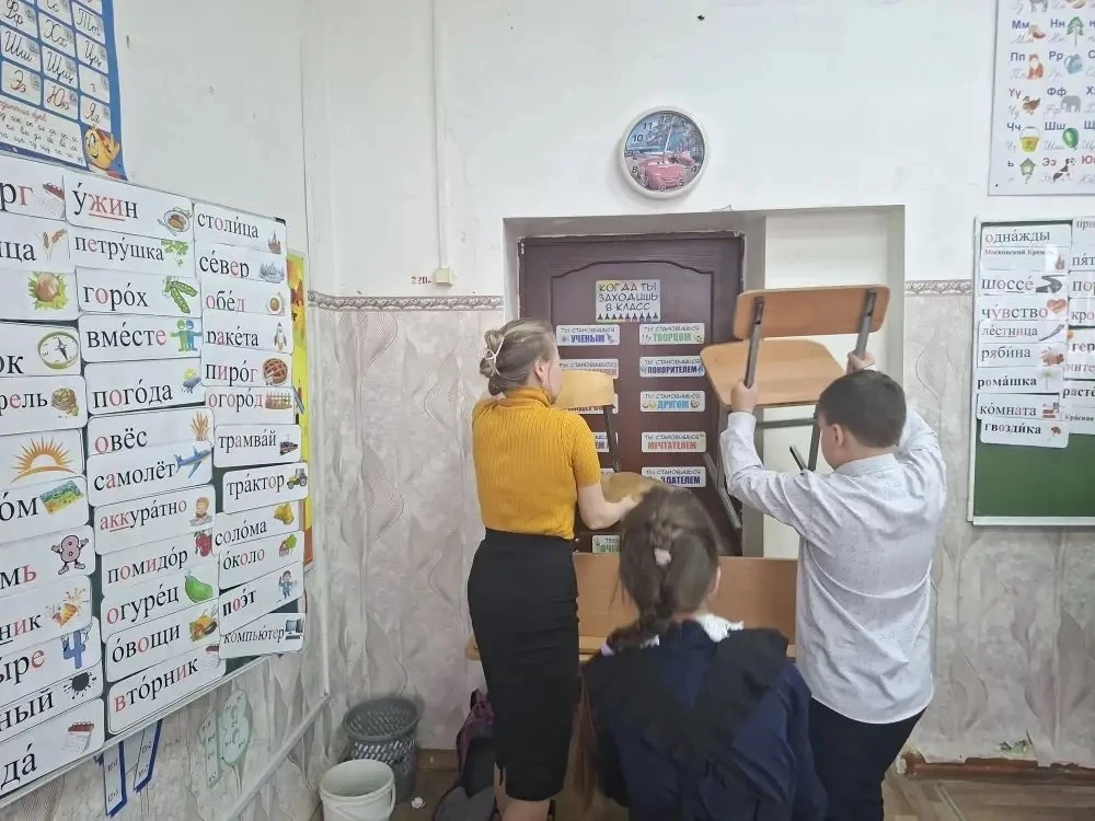 В гимназии прошли всероссийские антитеррористические учения.