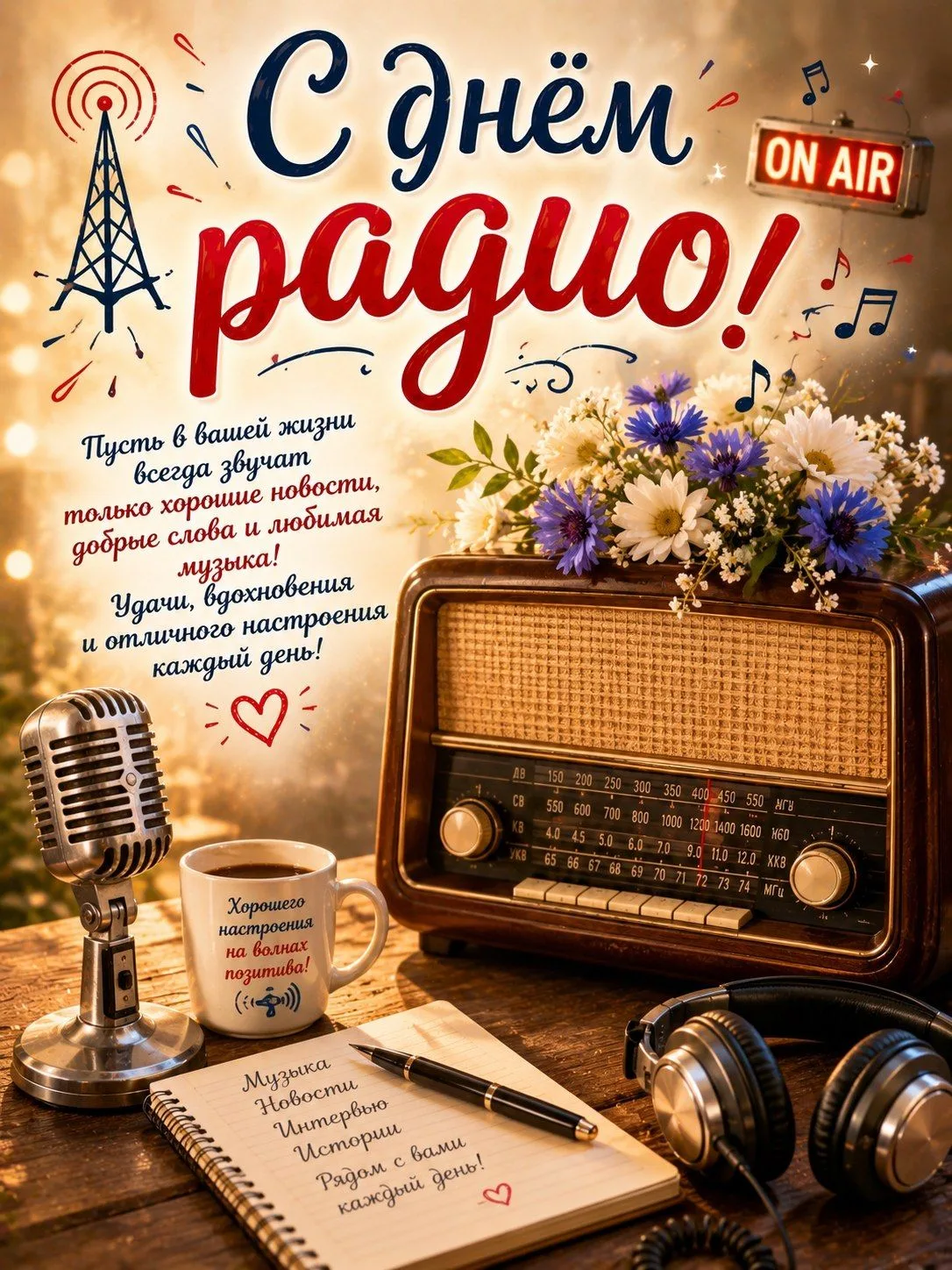 Друзья с Днем радио! Напоминаем о действующем промо коде RADIO на 5%, в нашем интернет ...